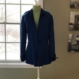 Blue Christian Dior suit jacket